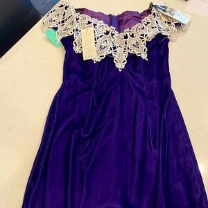 Jessica McClintcock vintage dress NWT size 10 Pit to pit 18 inch.